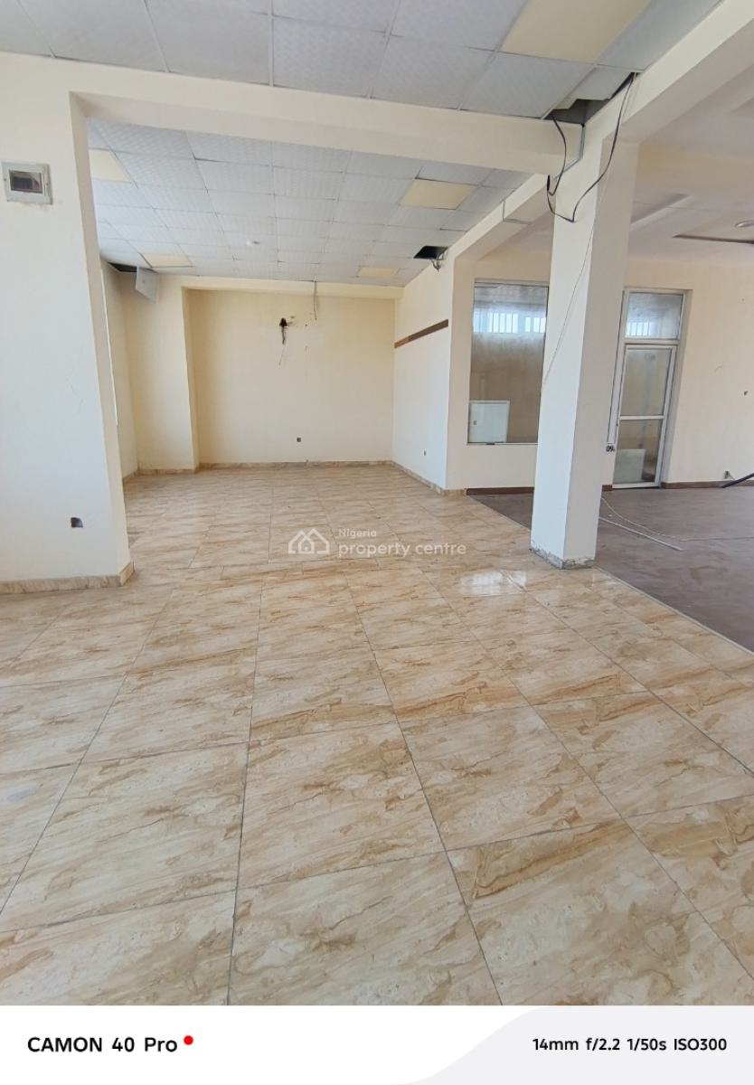 98sqm Shop Space Upstairs in Lekki Maruwa Area, By Maruwa Bus Stop, Close to Harvester Church,, Lekki Phase 1, Lekki, Lagos, Shop for Rent