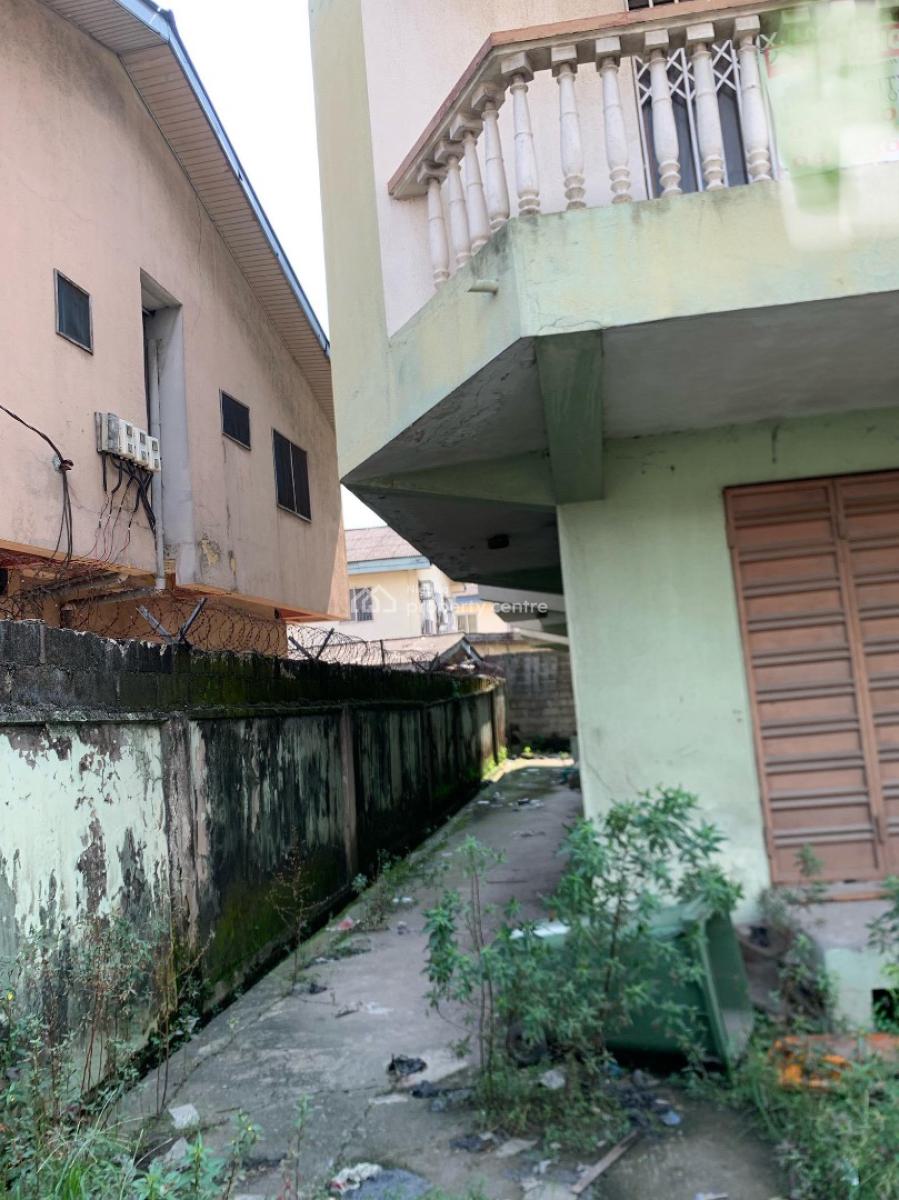 Buy and Renovate 2 Storey Building of Blocks of Apartments, Yaba, Yaba, Lagos, Semi-detached Duplex for Sale