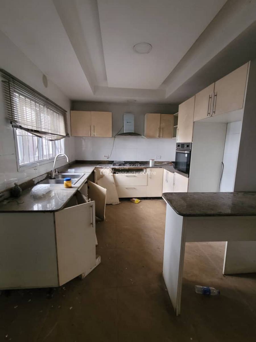 Serviced 4 Bedroom Terrace with Bq, Ikate, Lekki, Lagos, Terraced Duplex for Rent