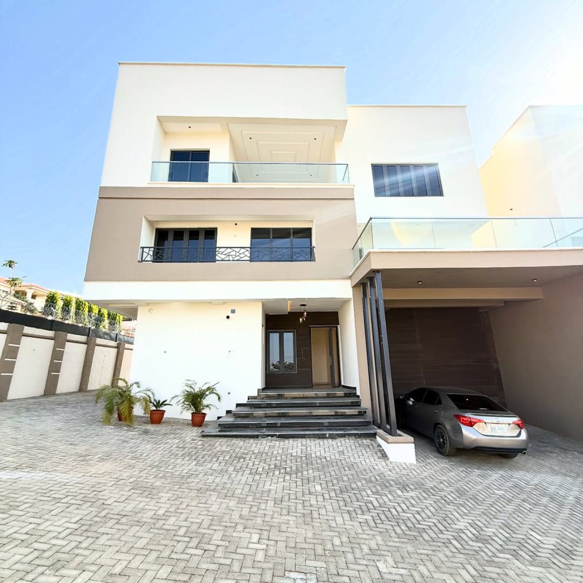 Newly Built 3 Unit of 6 Bedroom Detached Duplex with Bq, Serene Environment, Asokoro District, Abuja, Detached Duplex for Sale