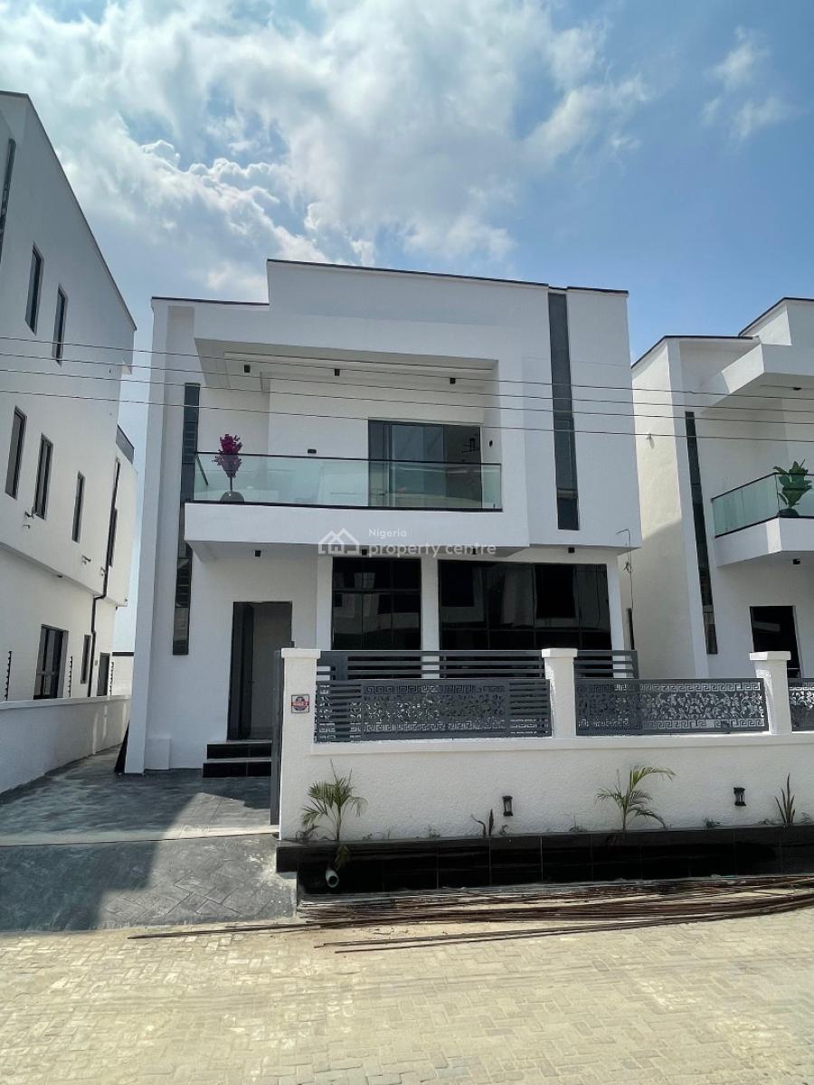 5 Bedroom Fully Detached Duplex Smart Home in a Serene Estate with Bq, Ajah Lekki, Ajah, Lagos, Detached Duplex for Sale