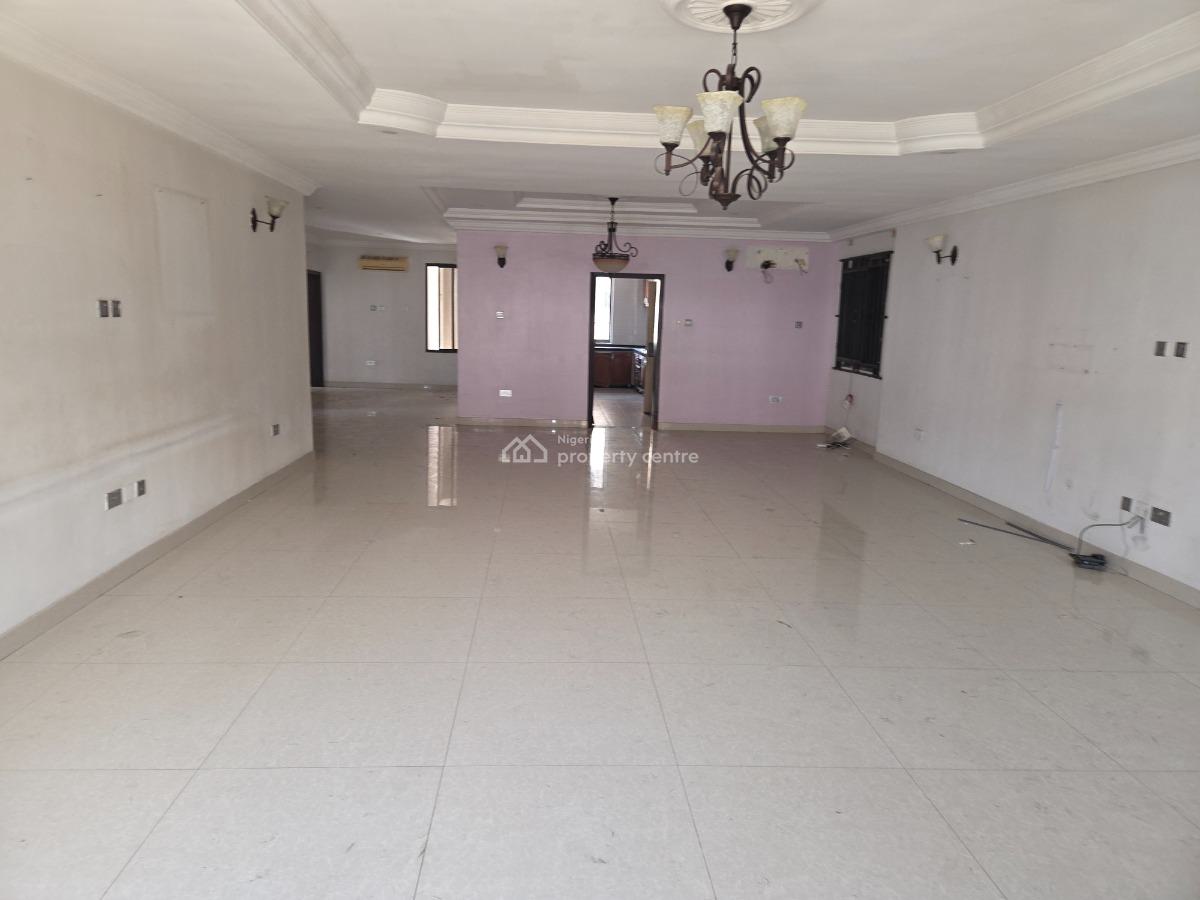 a Serviced 3 Bedroom  Apartment  with a Room Bq, Oniru, Victoria Island (vi), Lagos, Flat / Apartment for Rent