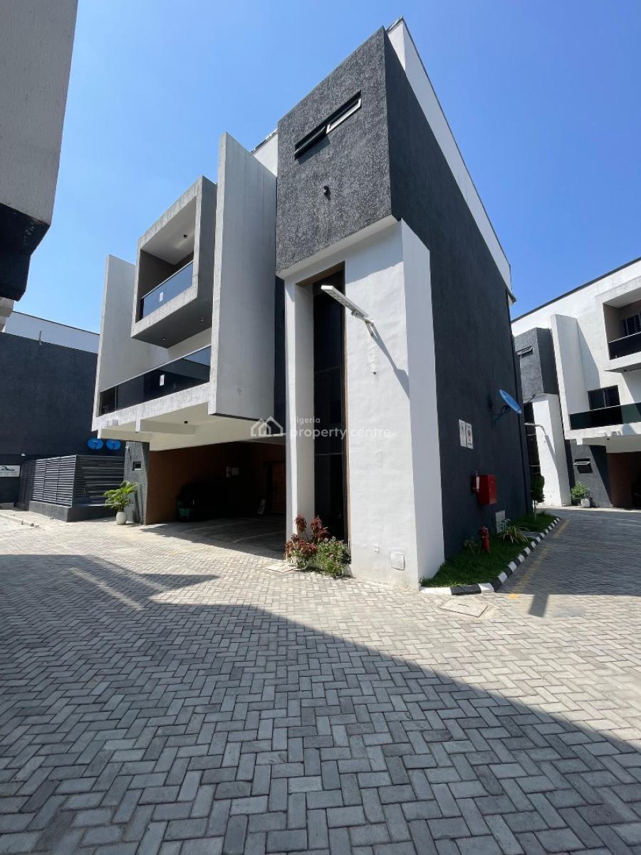 Luxury 4 Bedroom Terraced Duplex with Bq, Ikate, Ikate, Lekki, Lagos, Terraced Duplex for Sale