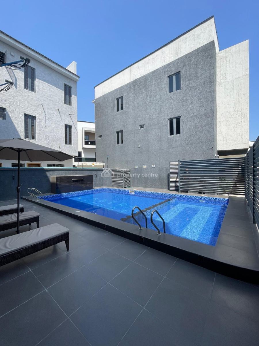 Luxury 4 Bedroom Terraced Duplex with Bq, Ikate, Ikate, Lekki, Lagos, Terraced Duplex for Sale