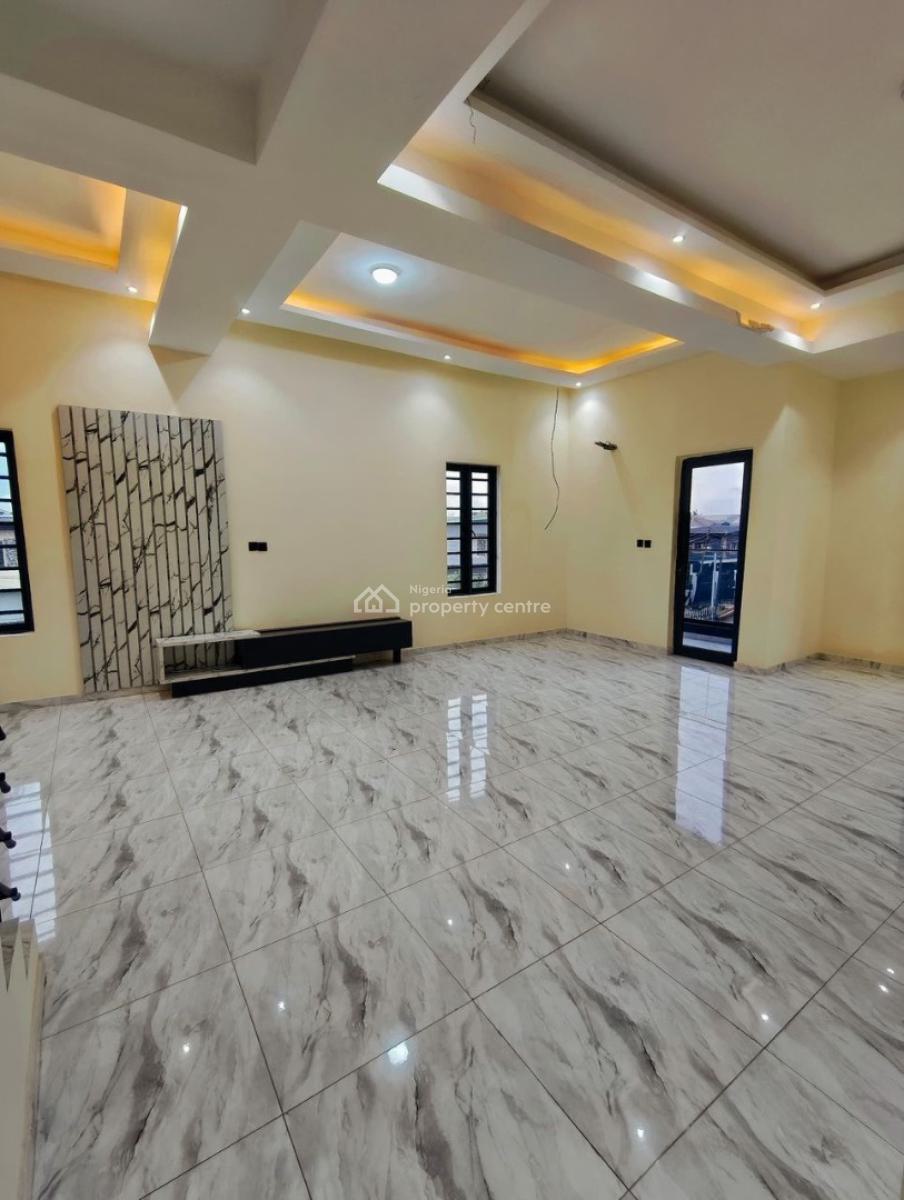 Newly Built 4 Bedroom with 2 Room Bq, Ogba, Ikeja, Lagos, Detached Duplex for Sale