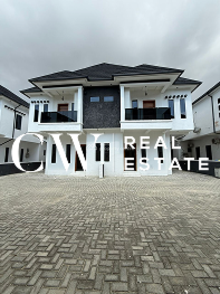 4-bedroom Semi-detached Duplex with Bq, Ikota, Lekki, Lagos, Semi-detached Duplex for Sale