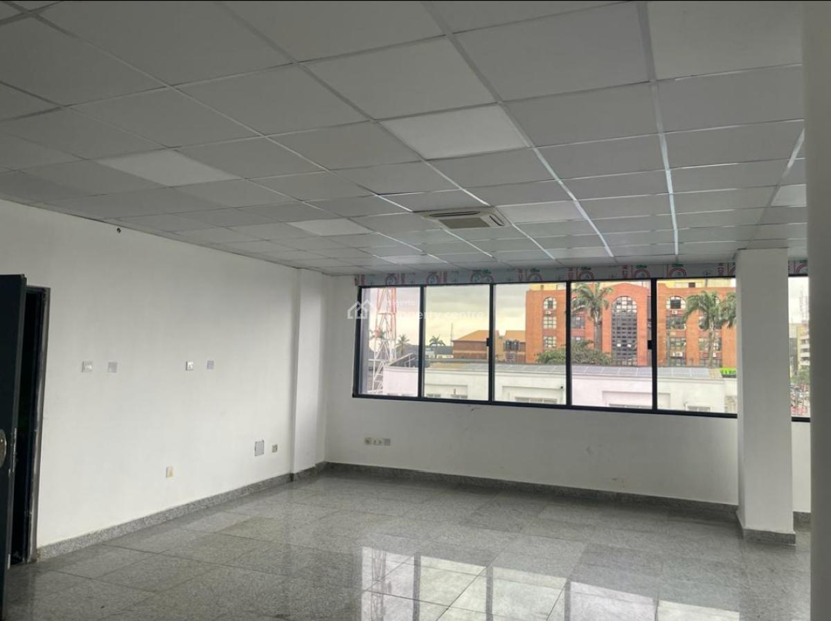 Open Plan Office Space (256sqm) 1st Floor, Directly on Allen Avenue Ikeja, Allen, Ikeja, Lagos, Office Space for Rent