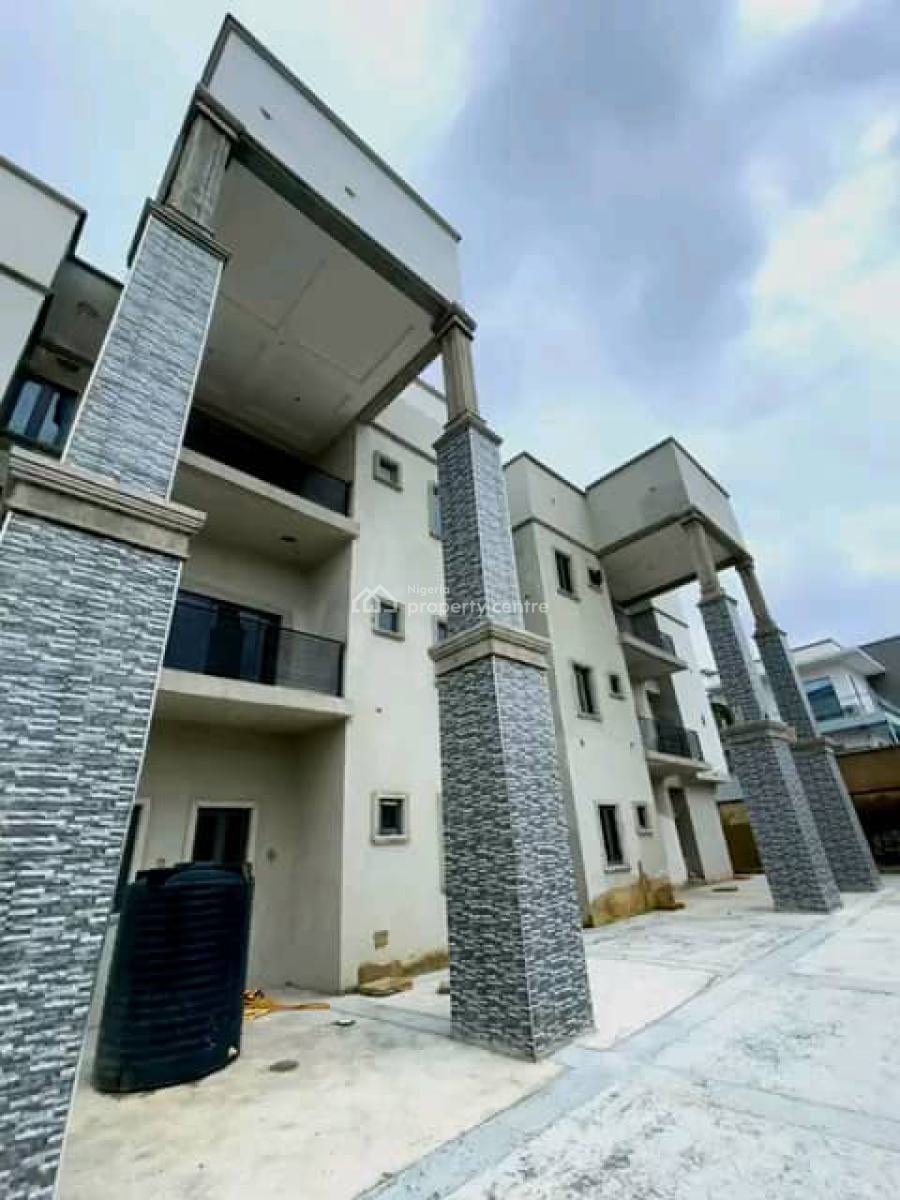 Newly Built 6 Unit of 3 Bedroom Block of Flat with a Bq, Guzape District, Abuja, Block of Flats for Sale