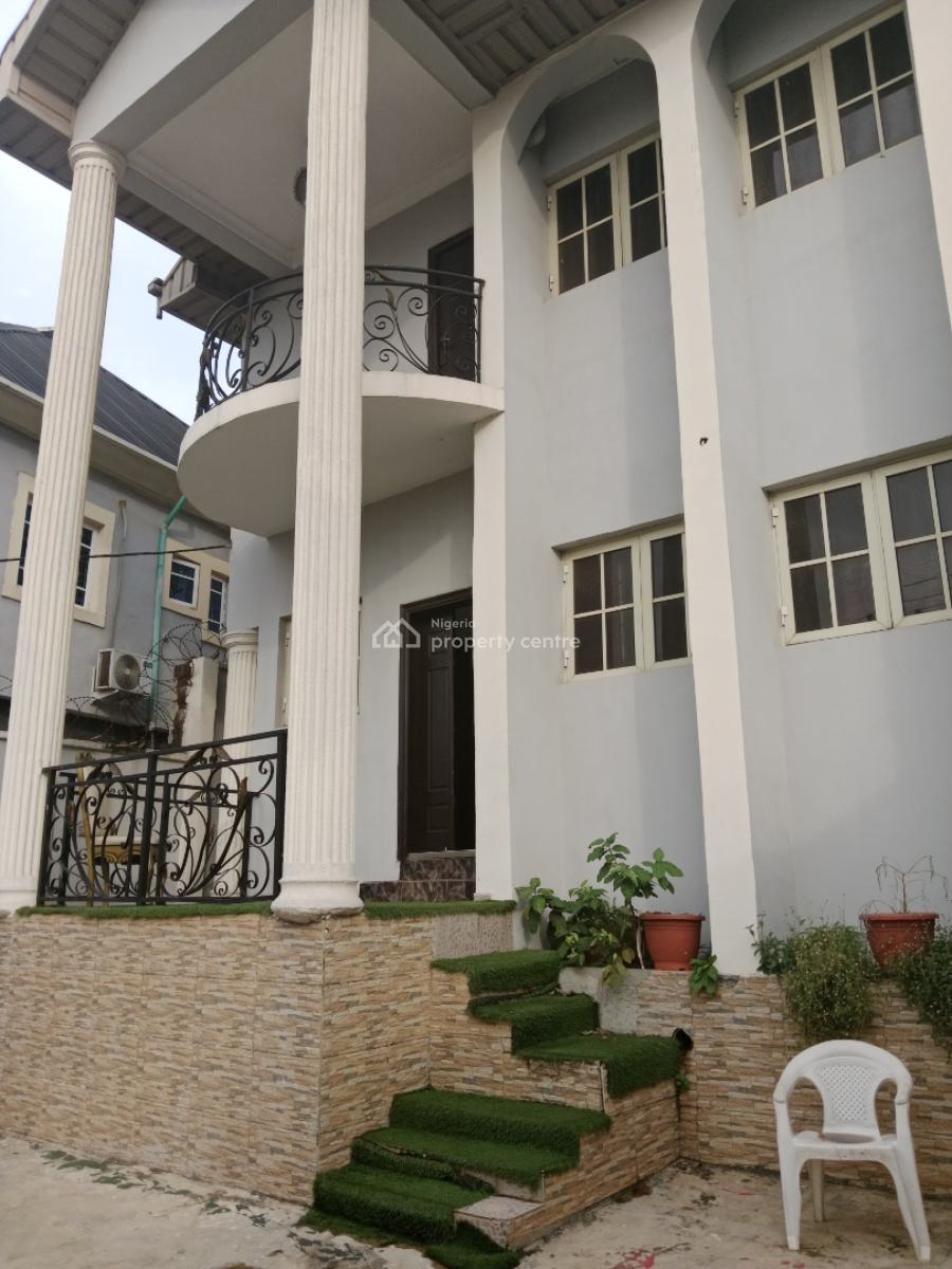 Beautiful 4 Bedroom Detached Duplex, in an Estate Off Off College Road, Ogba, Ikeja, Lagos, Detached Duplex for Sale