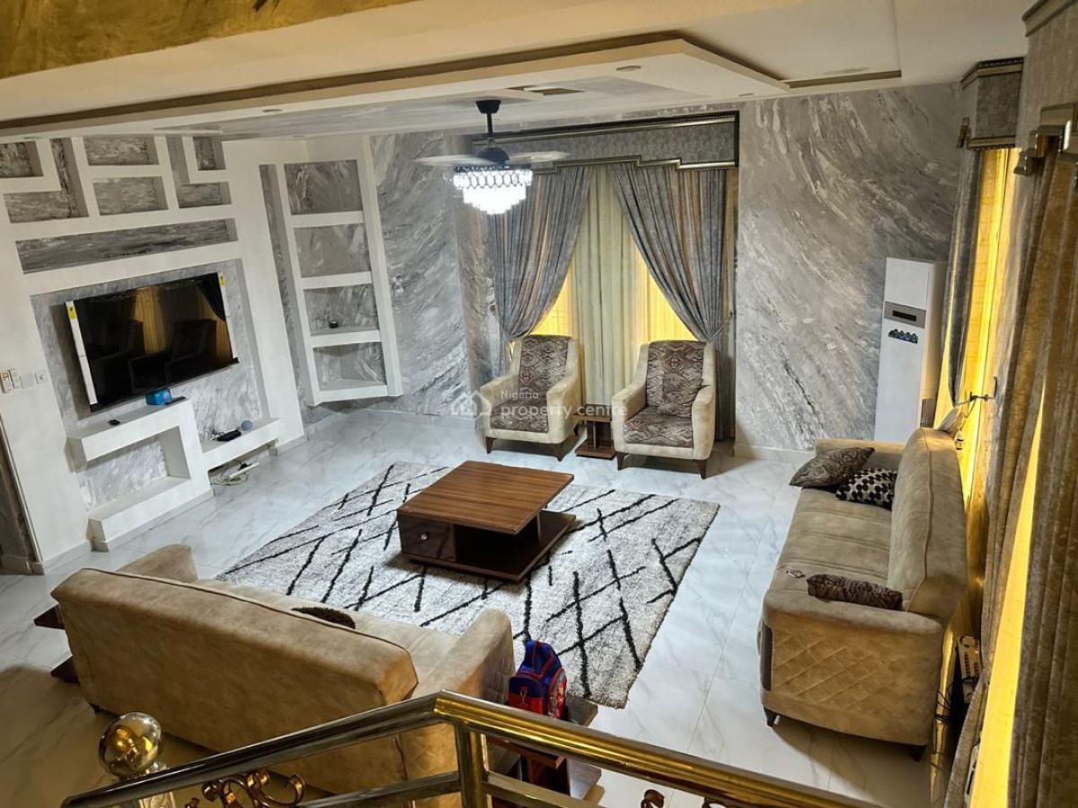 Fully Furnished & Automated 5 Bedroom Duplex, Lugbe District, Abuja, Detached Duplex for Sale