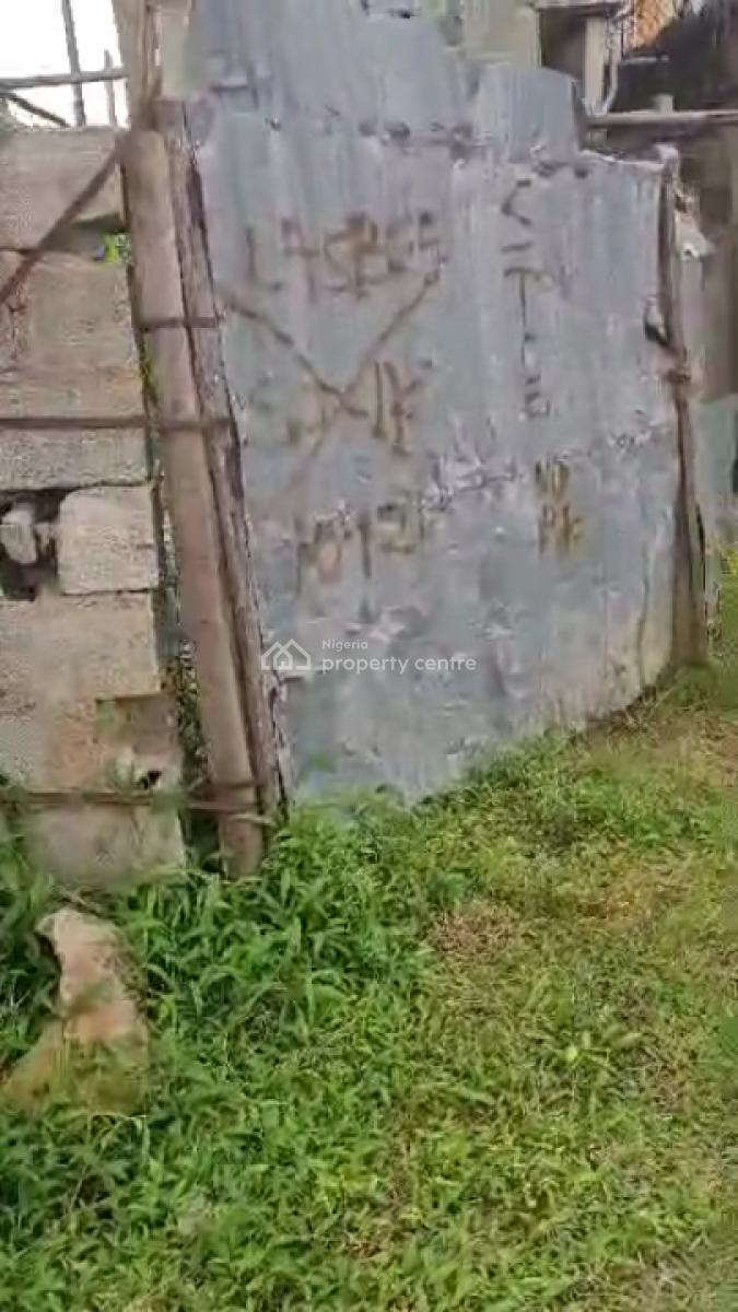 60% Completed 5bedroom Duplex with Gym House and Security House, Cement Bustop Close Too Mongoro, Ikeja, Lagos, Detached Duplex for Sale