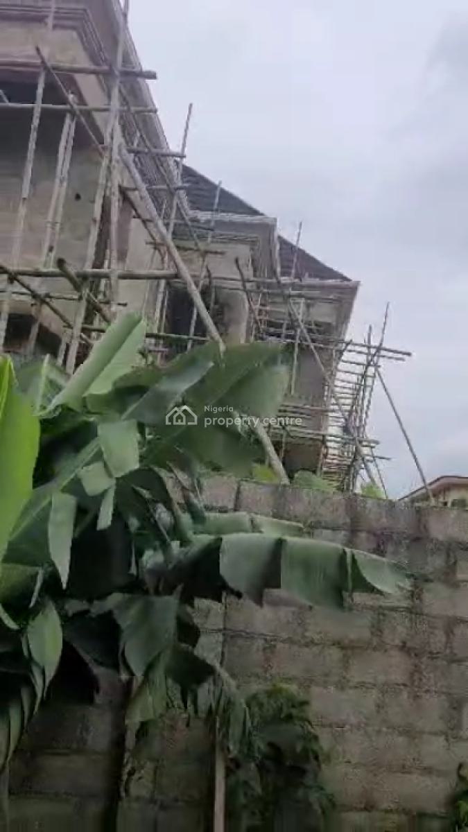 60% Completed 5bedroom Duplex with Gym House and Security House, Cement Bustop Close Too Mongoro, Ikeja, Lagos, Detached Duplex for Sale