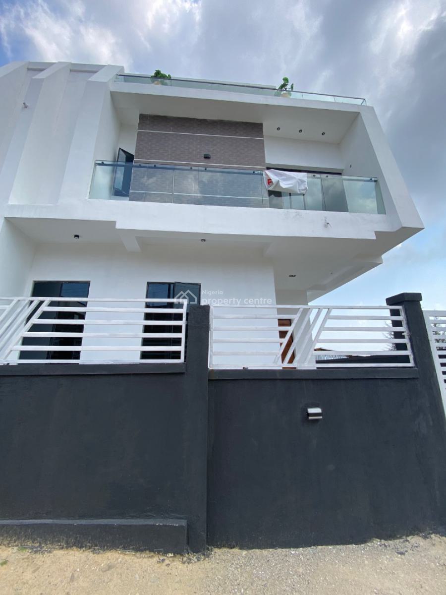 Luxury 4 Bedroom Duplex with Bq at Ajah, Atlantic  Nominee Layout Estate, Ajah, Lagos, Semi-detached Duplex for Sale