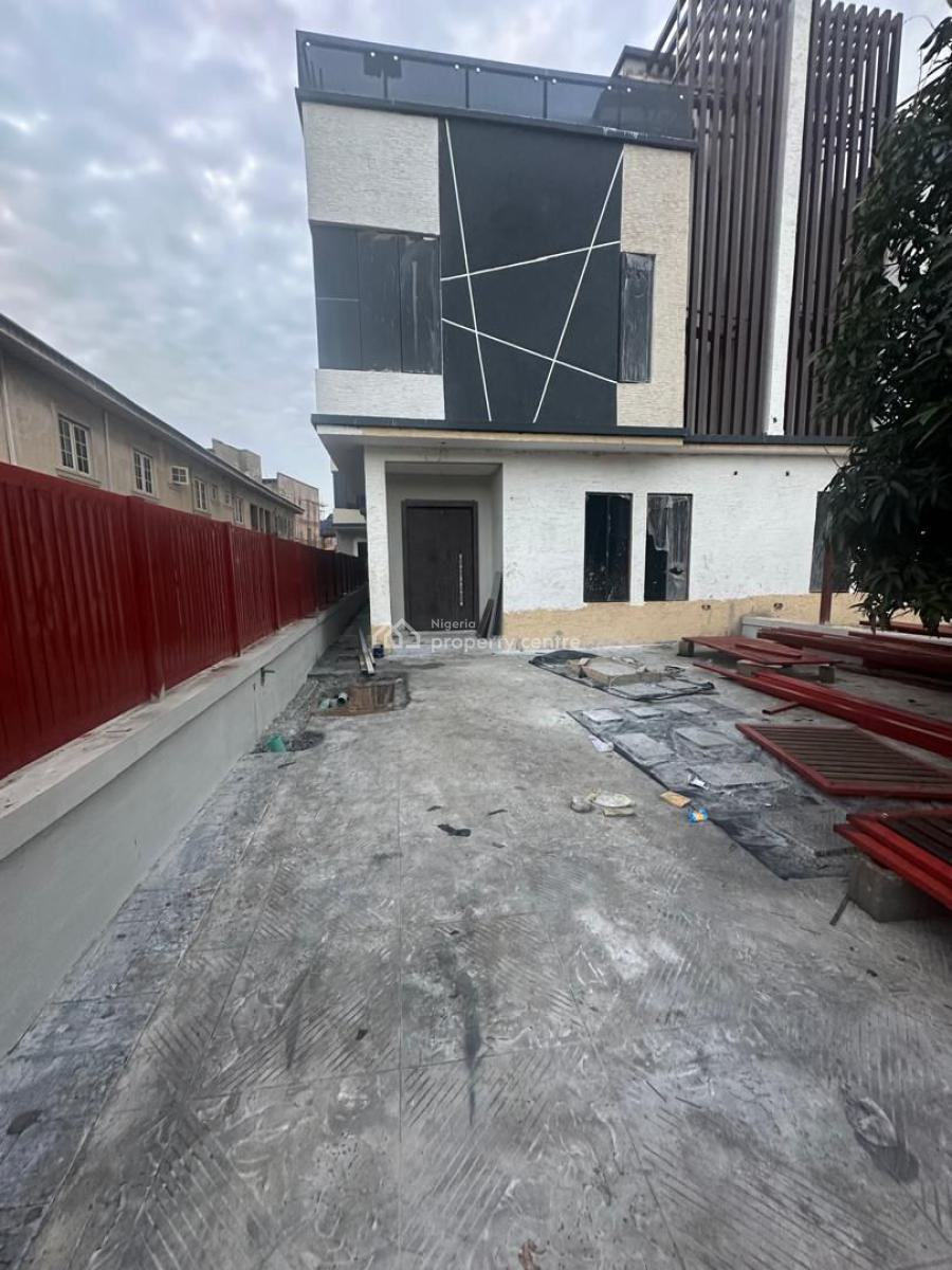 Very Specious and Newly Built 4 Bedrooms Semi-detached Duplex with Bq, Gbagada, Lagos, Semi-detached Duplex for Sale