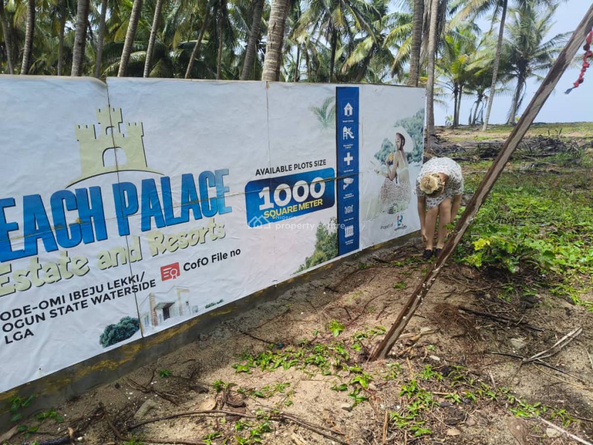 Beachfront Land with C of O, Lagos Ogun State Waterside, Ibeju, Lagos, Mixed-use Land for Sale