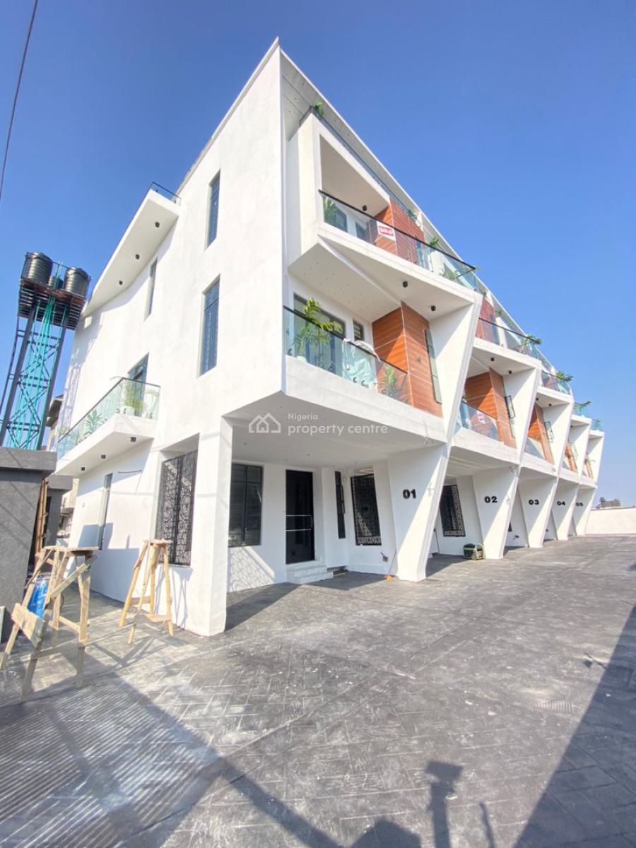 Fully Serviced 4 Bedroom Terrace Duplex with Bq, Ikate, Lekki, Lagos, Terraced Duplex for Sale