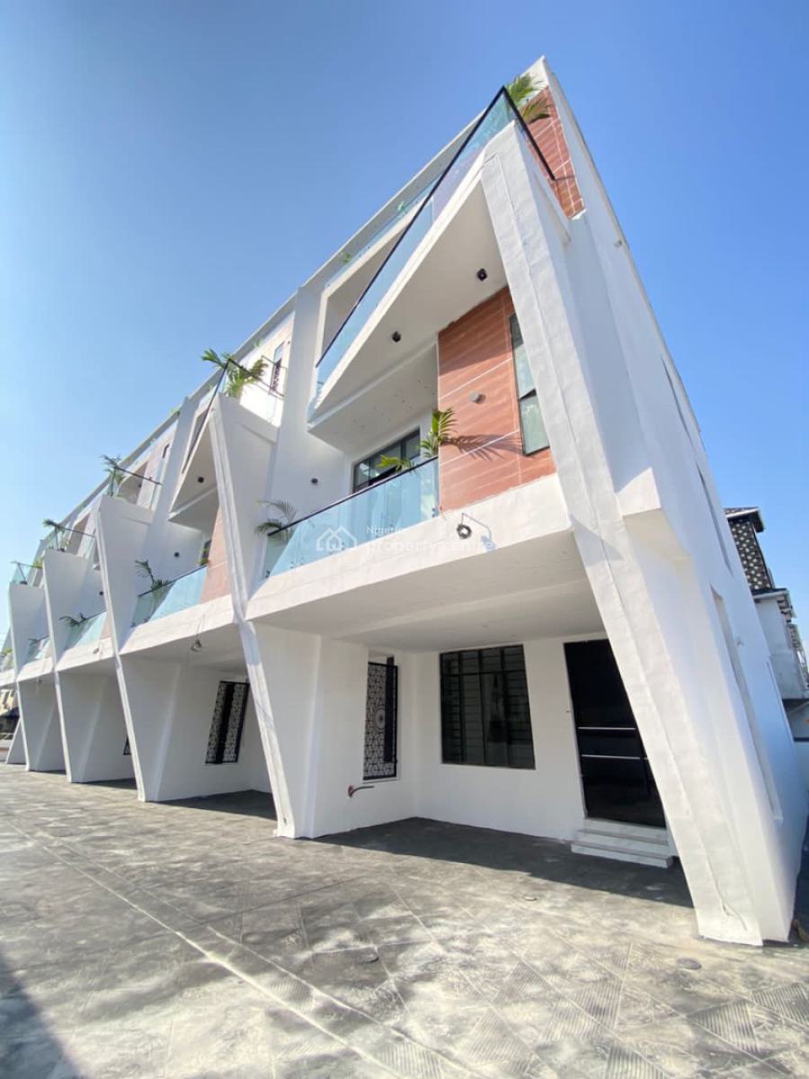 Fully Serviced 4 Bedroom Terrace Duplex with Bq, Ikate, Lekki, Lagos, Terraced Duplex for Sale