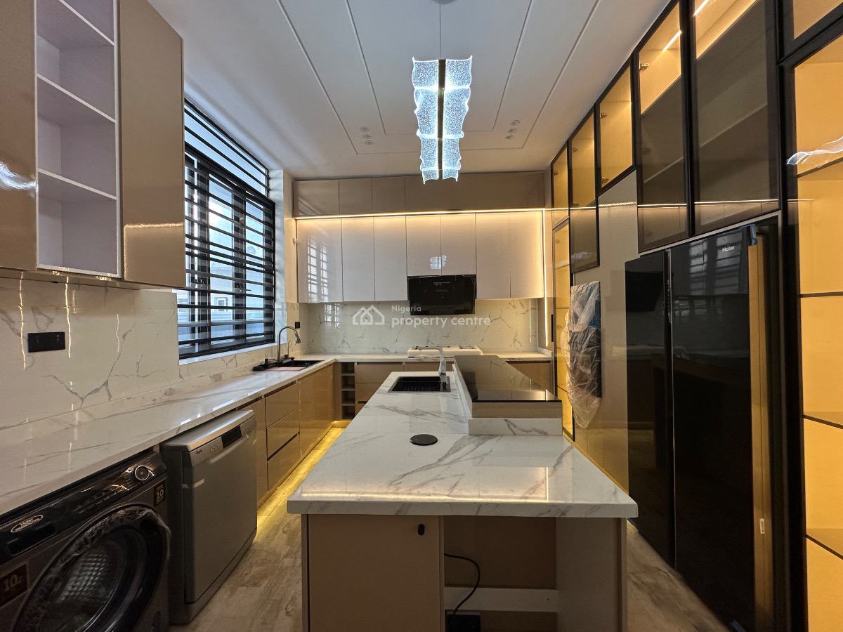 Stunning 5 Bedroom Detached Duplex with a Swimming Pool, Cinema & Bq, Megamound Estate, Lekki, Lagos, Detached Duplex for Sale