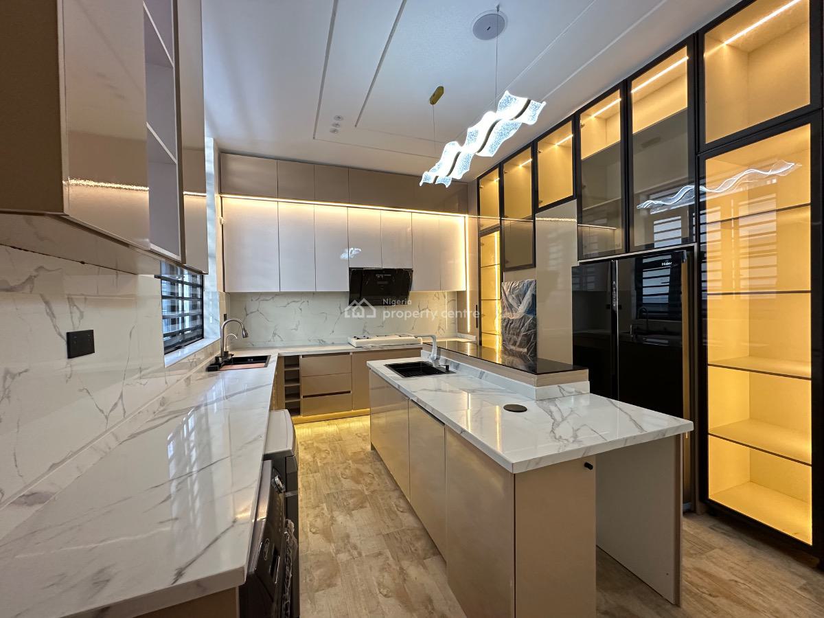 Stunning 5 Bedroom Detached Duplex with a Swimming Pool, Cinema & Bq, Megamound Estate, Lekki, Lagos, Detached Duplex for Sale