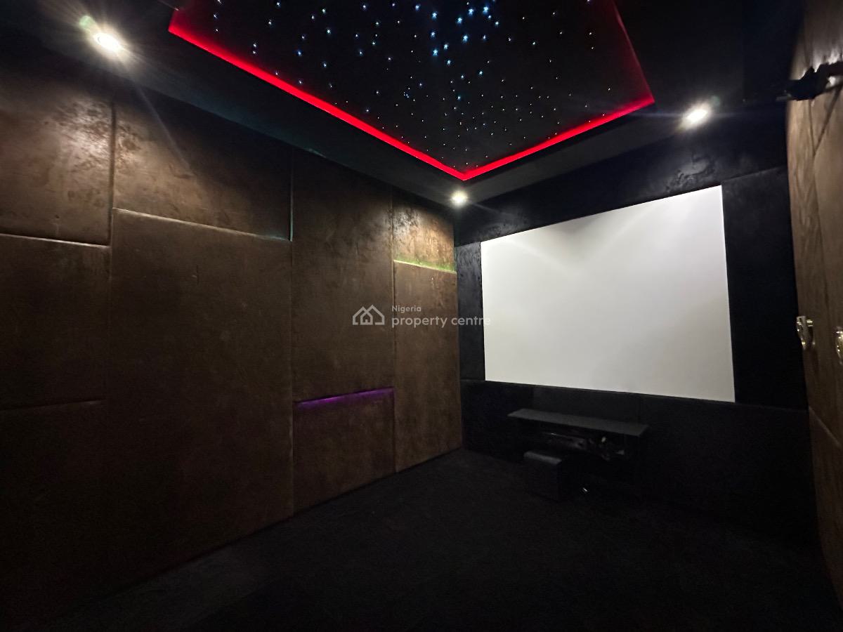 Stunning 5 Bedroom Detached Duplex with a Swimming Pool, Cinema & Bq, Megamound Estate, Lekki, Lagos, Detached Duplex for Sale