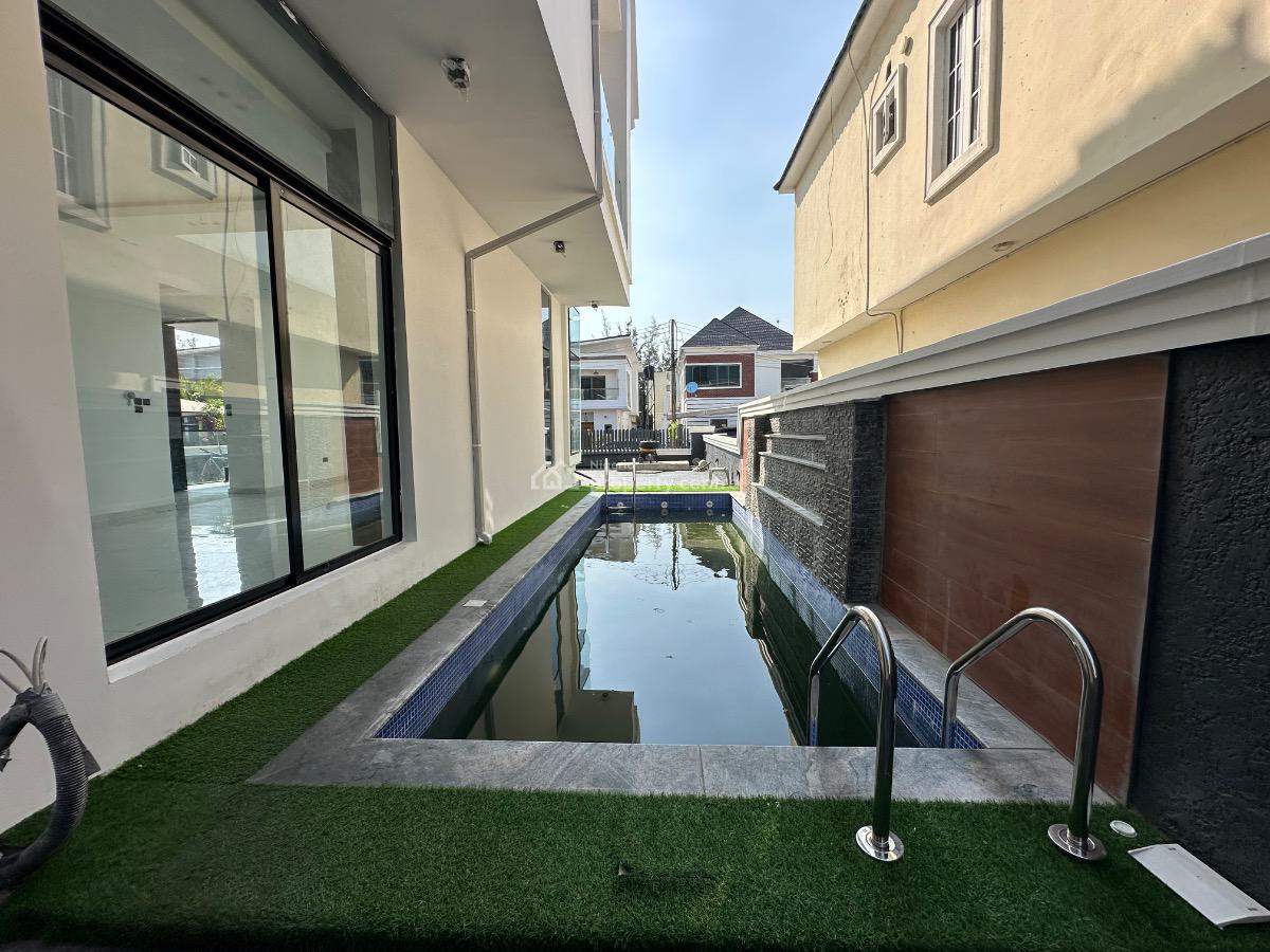 Stunning 5 Bedroom Detached Duplex with a Swimming Pool, Cinema & Bq, Megamound Estate, Lekki, Lagos, Detached Duplex for Sale