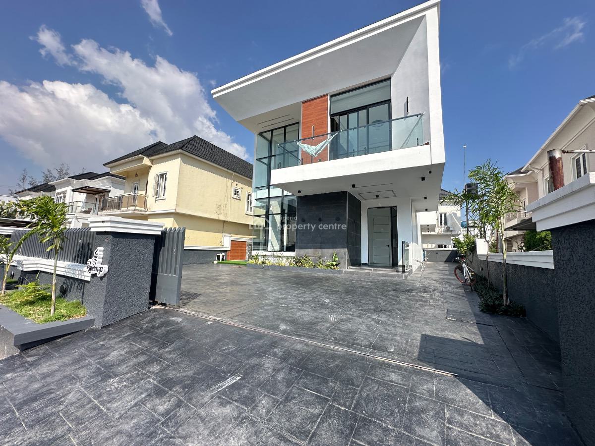 Stunning 5 Bedroom Detached Duplex with a Swimming Pool, Cinema & Bq, Megamound Estate, Lekki, Lagos, Detached Duplex for Sale