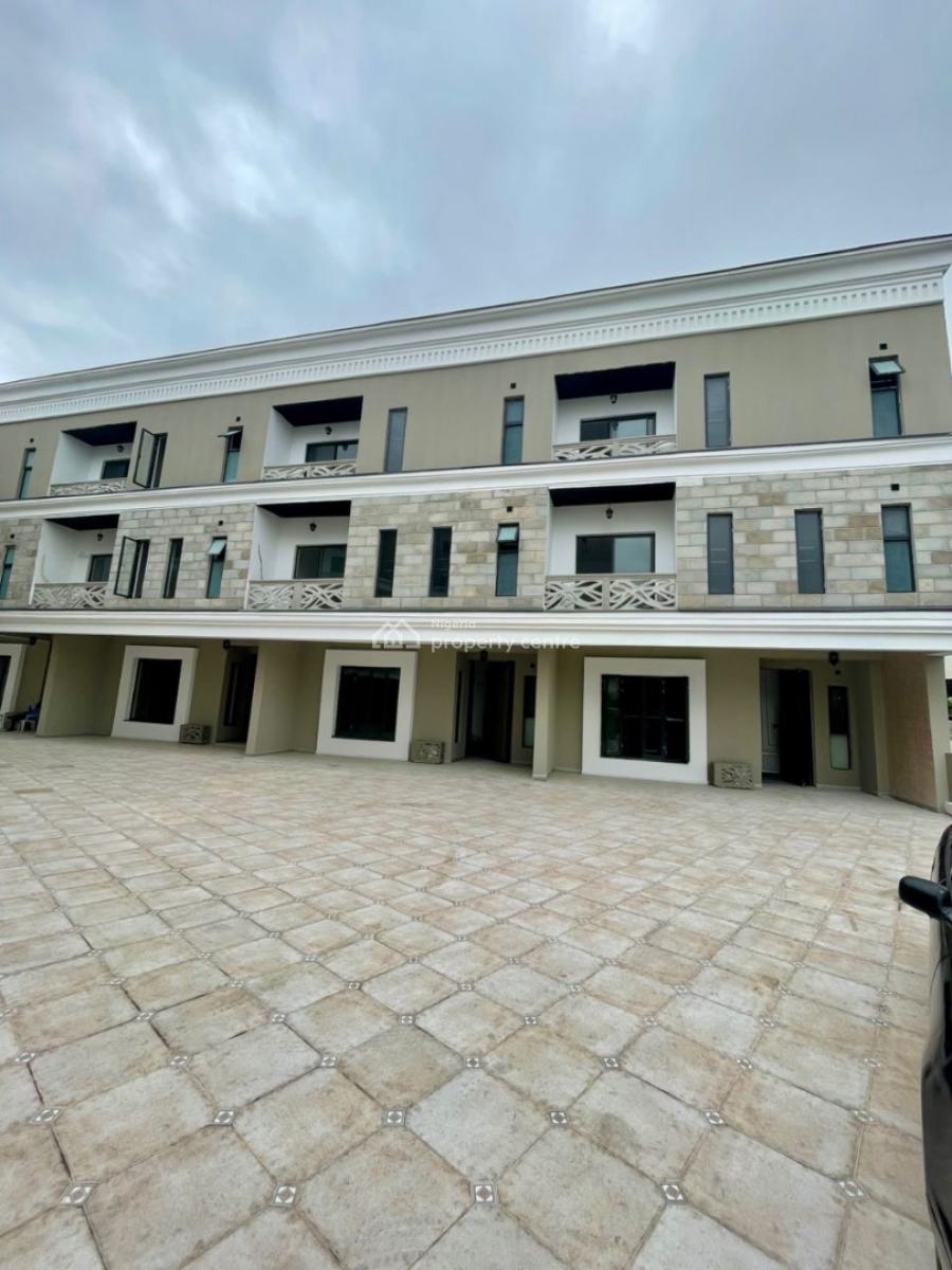 Newly Built 5 Bedroom Terrace House with 2 Rooms Bq, Ikoyi, Lagos, Terraced Duplex for Rent