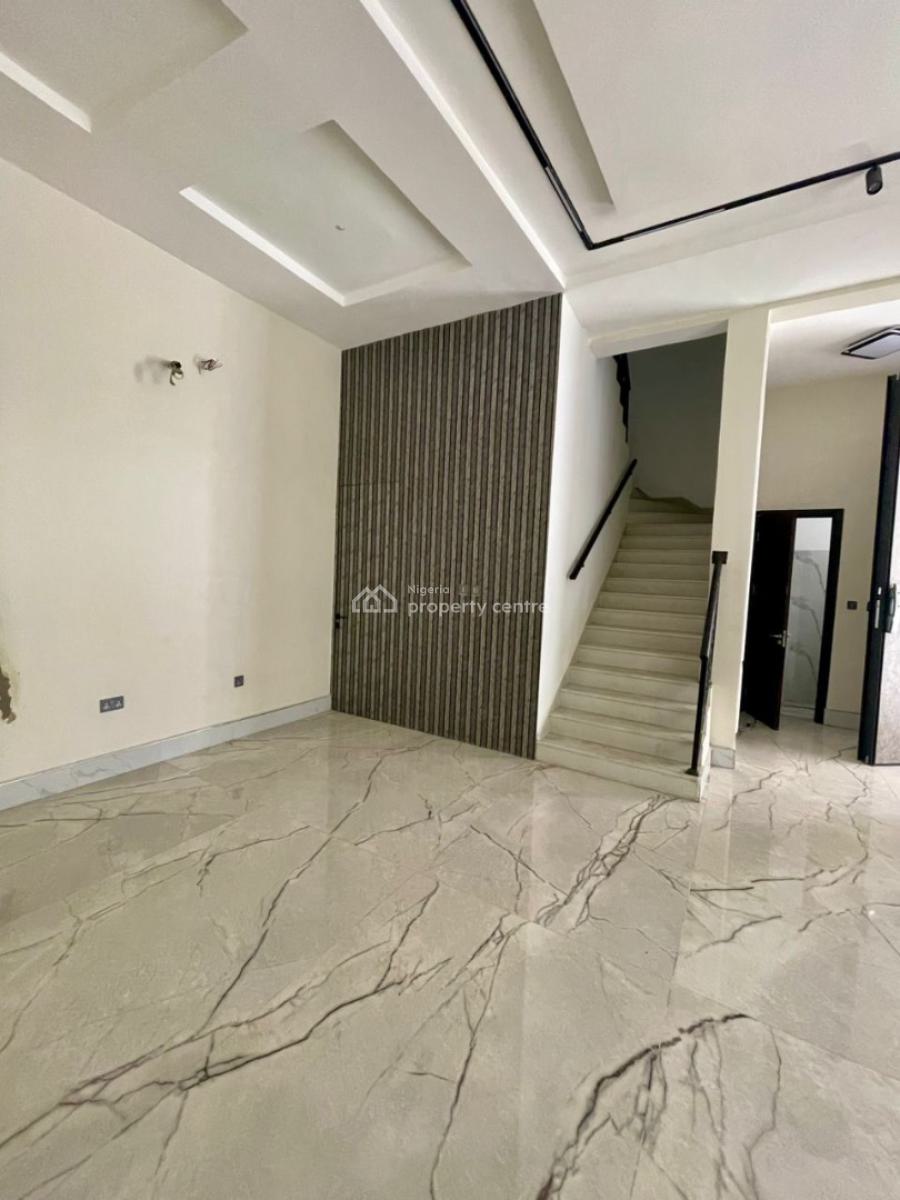 Newly Built 5 Bedroom Terrace House with 2 Rooms Bq, Ikoyi, Lagos, Terraced Duplex for Rent