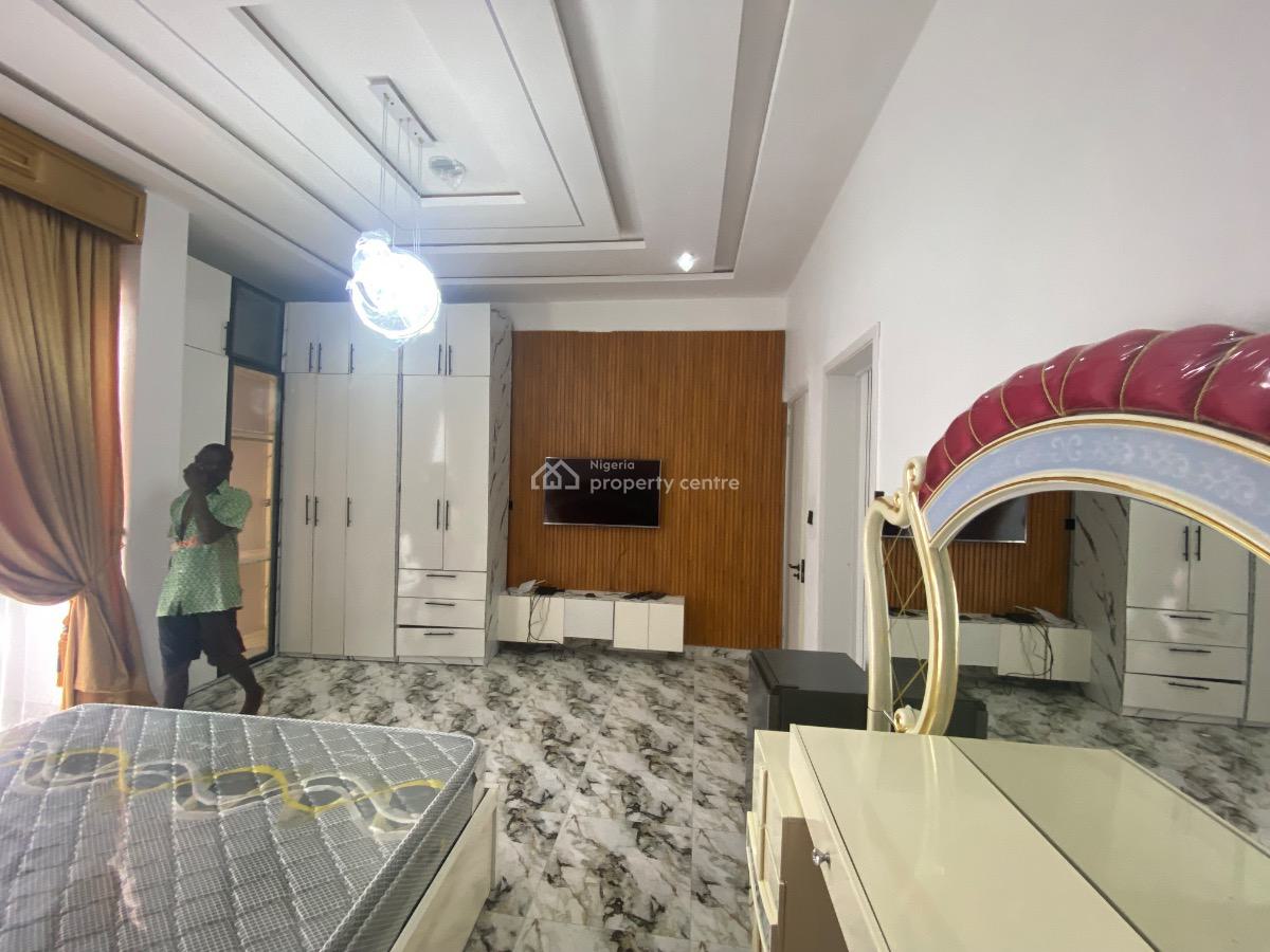 Fully Furnished Luxury 4 Bedroom Duplex with Bq, Lekki Palm City Estate, Ajah, Lagos, Semi-detached Duplex for Sale