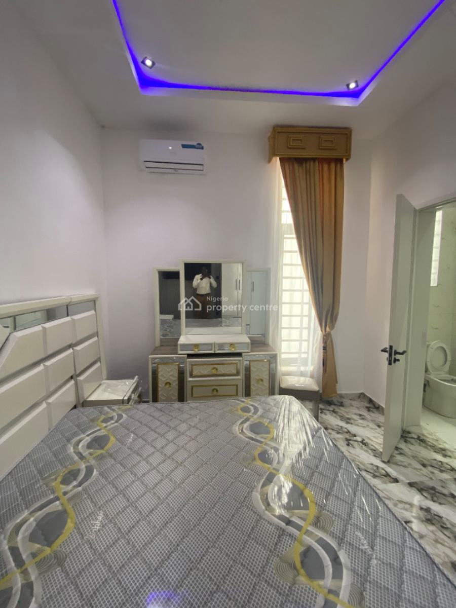 Fully Furnished Luxury 4 Bedroom Duplex with Bq, Lekki Palm City Estate, Ajah, Lagos, Semi-detached Duplex for Sale