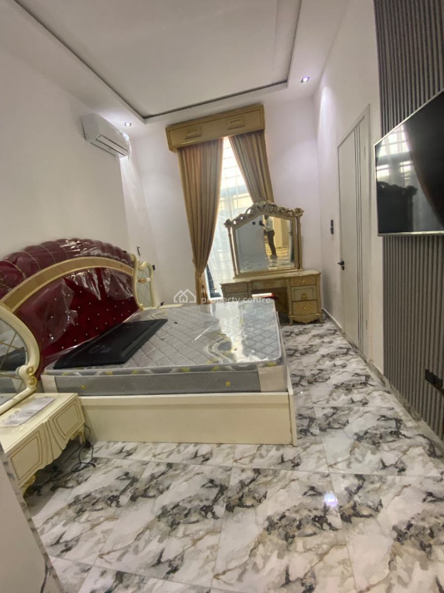 Fully Furnished Luxury 4 Bedroom Duplex with Bq, Lekki Palm City Estate, Ajah, Lagos, Semi-detached Duplex for Sale
