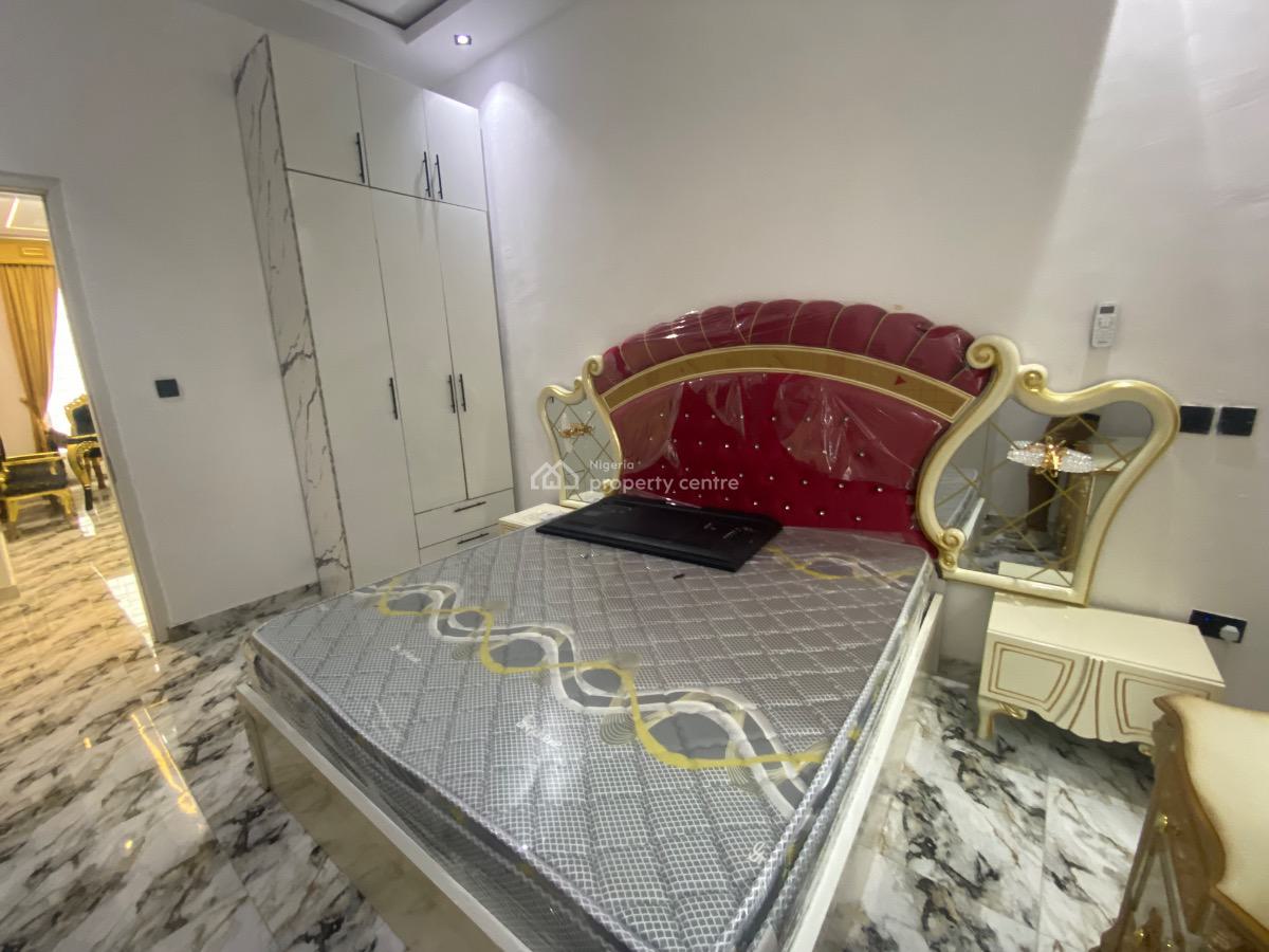 Fully Furnished Luxury 4 Bedroom Duplex with Bq, Lekki Palm City Estate, Ajah, Lagos, Semi-detached Duplex for Sale