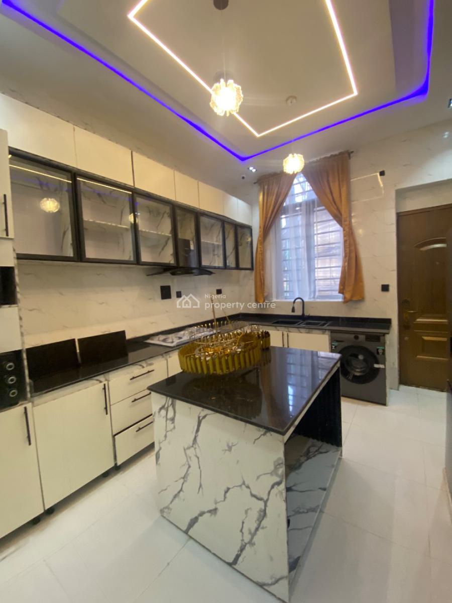 Fully Furnished Luxury 4 Bedroom Duplex with Bq, Lekki Palm City Estate, Ajah, Lagos, Semi-detached Duplex for Sale