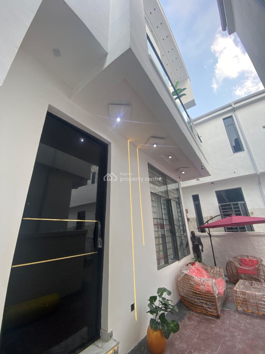 Fully Furnished Luxury 4 Bedroom Duplex with Bq, Lekki Palm City Estate, Ajah, Lagos, Semi-detached Duplex for Sale
