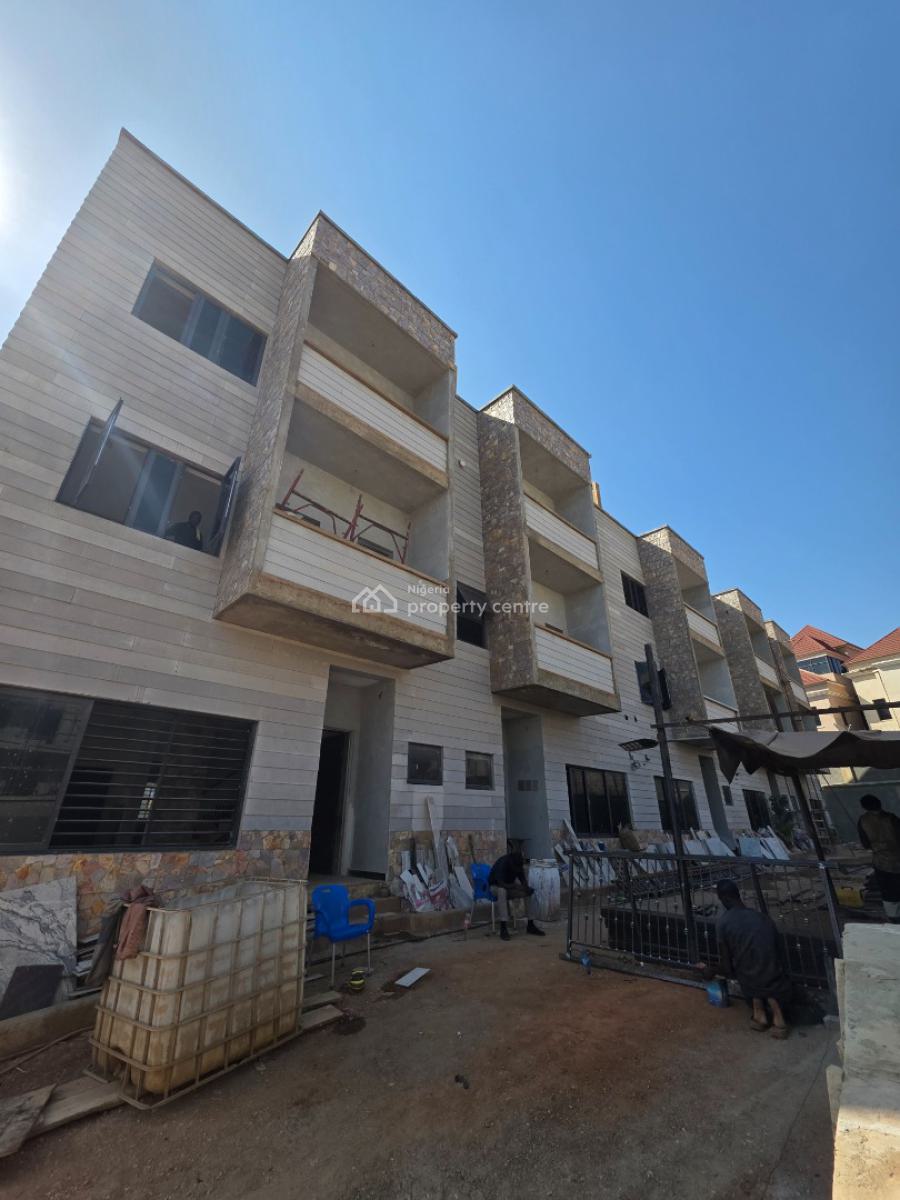 Automated 4 Bedroom Terrace Duplex with Rooftop Terrace, Wuye, Abuja, Terraced Duplex for Sale