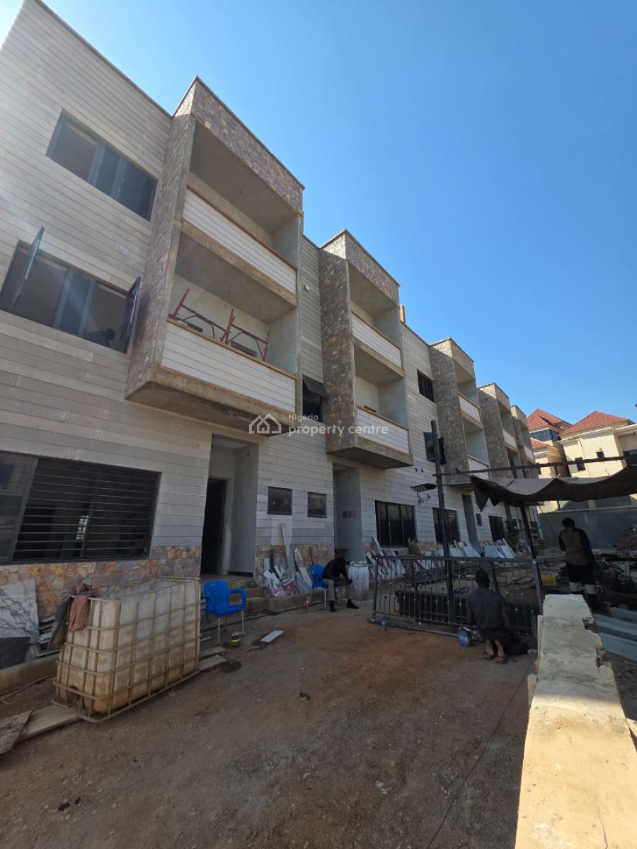 Automated 4 Bedroom Terrace Duplex with Rooftop Terrace, Wuye, Abuja, Terraced Duplex for Sale