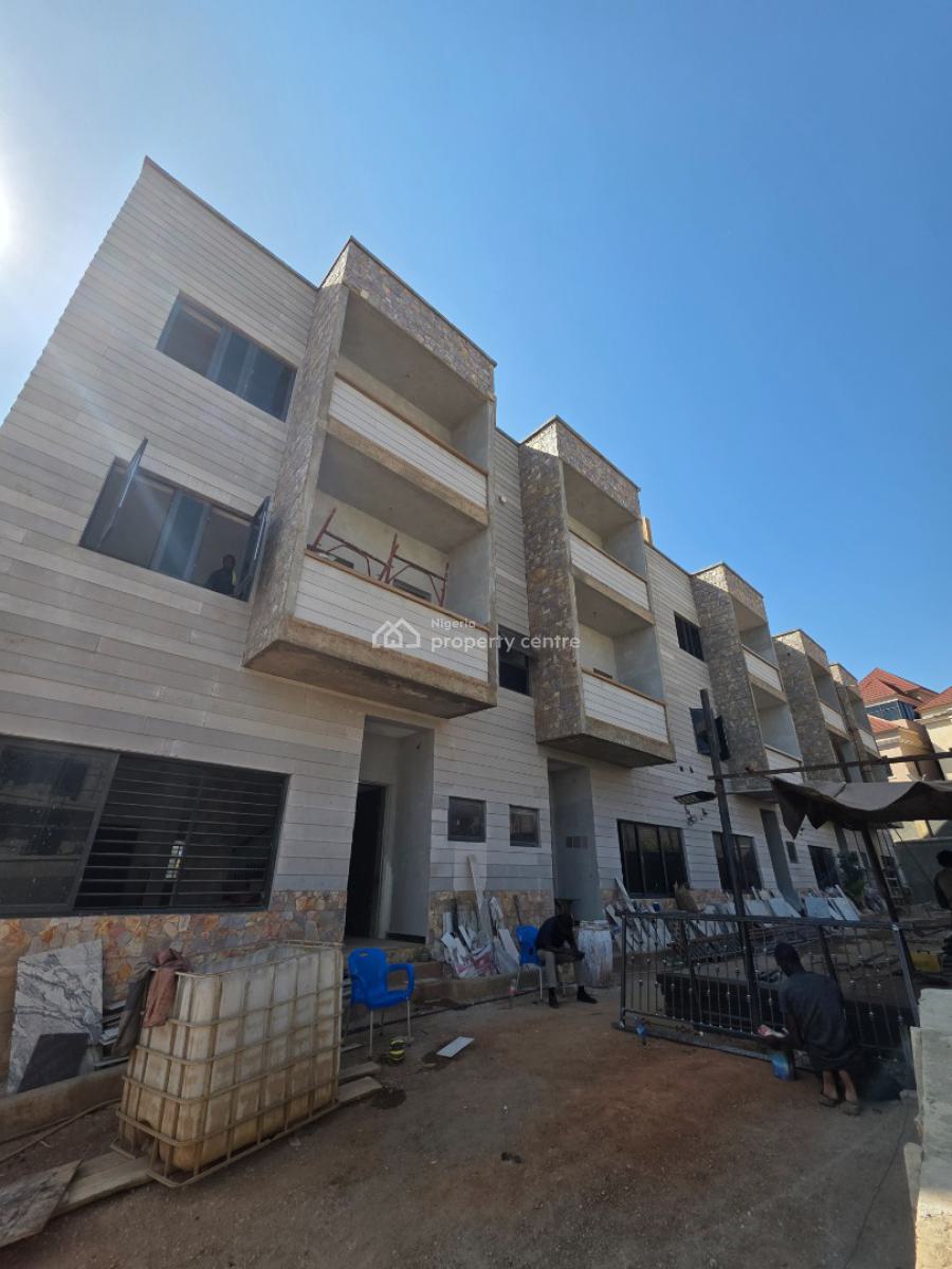Automated 4 Bedroom Terrace Duplex with Rooftop Terrace, Wuye, Abuja, Terraced Duplex for Sale