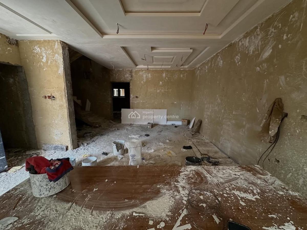 Brand New 4 Bedroom Terrace Duplex 2 Living Rooms + Boys Quarters, Life Camp, Abuja, Terraced Duplex for Sale