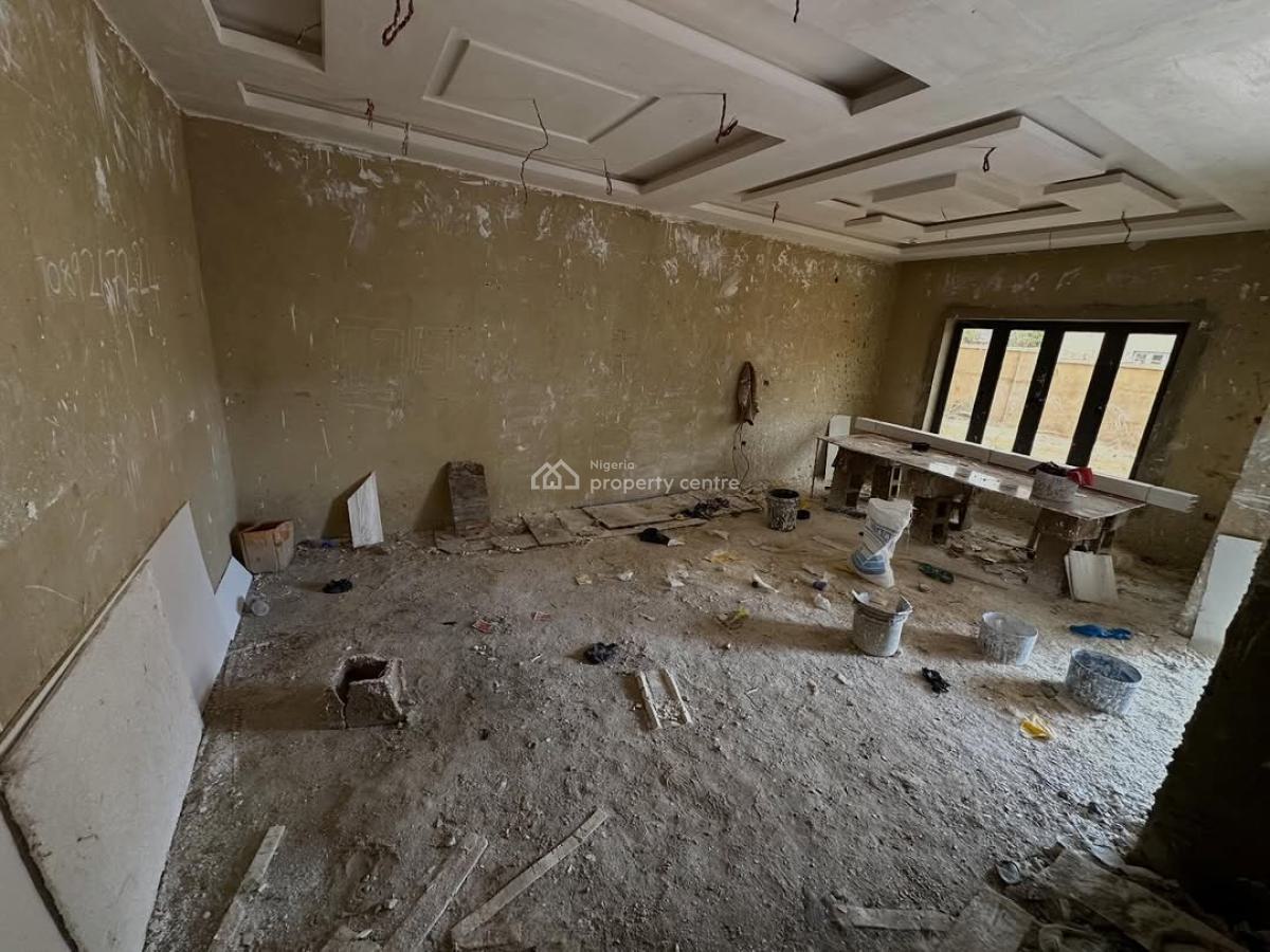 Brand New 4 Bedroom Terrace Duplex 2 Living Rooms + Boys Quarters, Life Camp, Abuja, Terraced Duplex for Sale