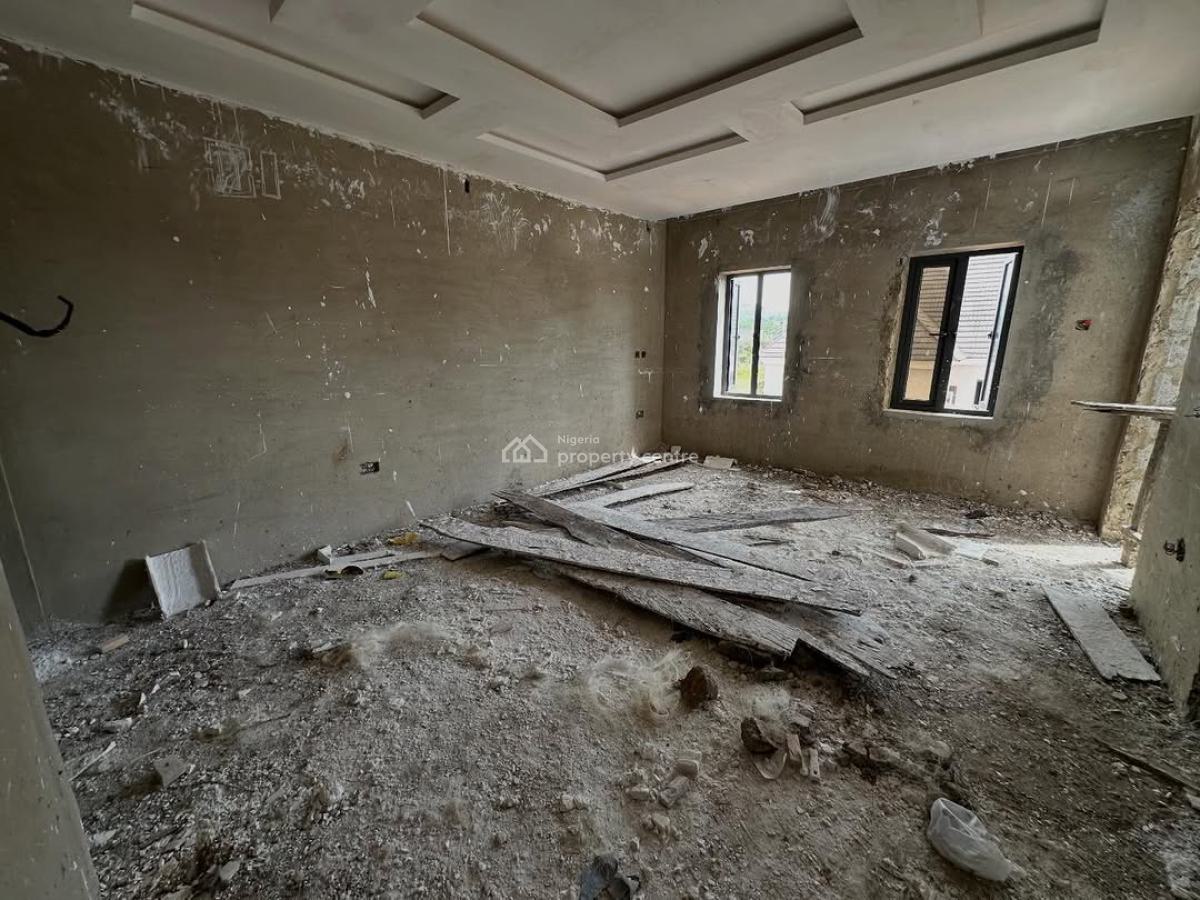 Brand New 4 Bedroom Terrace Duplex 2 Living Rooms + Boys Quarters, Life Camp, Abuja, Terraced Duplex for Sale