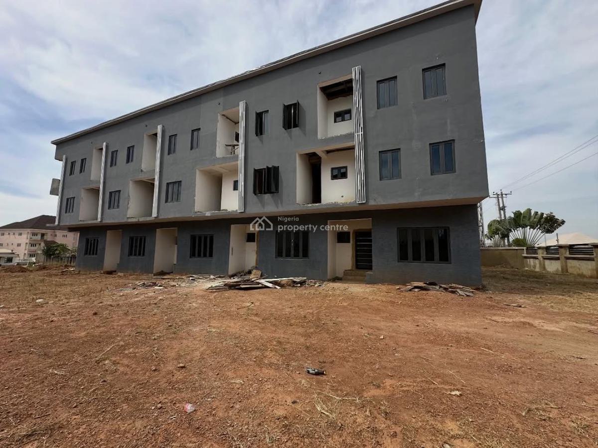 Brand New 4 Bedroom Terrace Duplex 2 Living Rooms + Boys Quarters, Life Camp, Abuja, Terraced Duplex for Sale