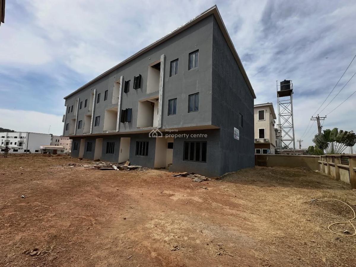 Brand New 4 Bedroom Terrace Duplex 2 Living Rooms + Boys Quarters, Life Camp, Abuja, Terraced Duplex for Sale