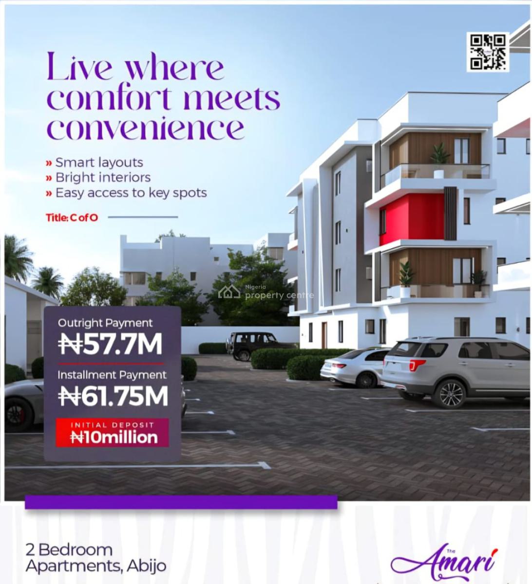 Amari Apartment, Few Minutes Away From Shoprite Sangotedo, Abijo, Lekki, Lagos, Mini Flat (room and Parlour) for Sale