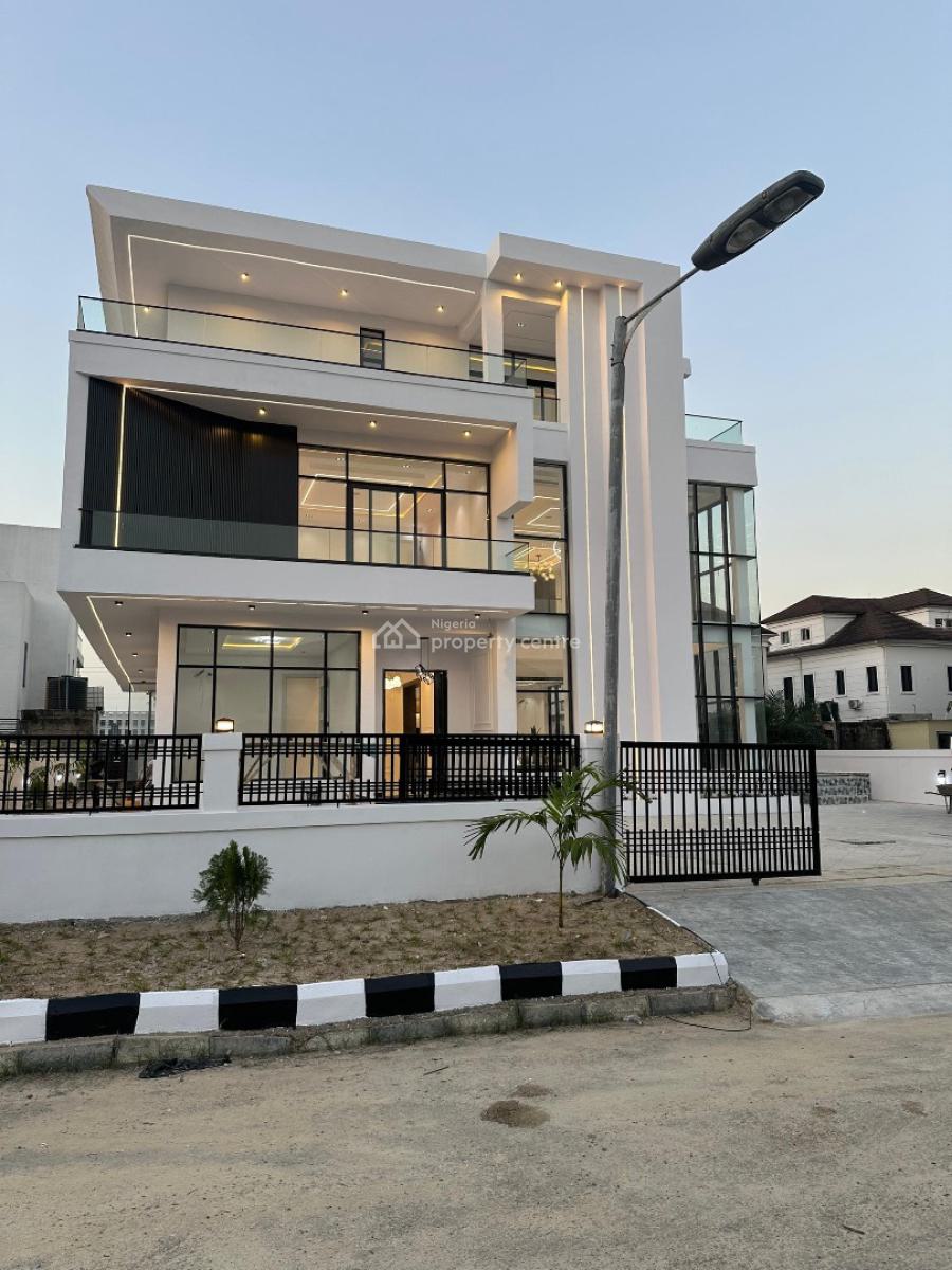 Newly Built 5 Bedroom Sophisticated Duplex, Lakeview Park, Lekki, Lagos, Detached Duplex for Sale