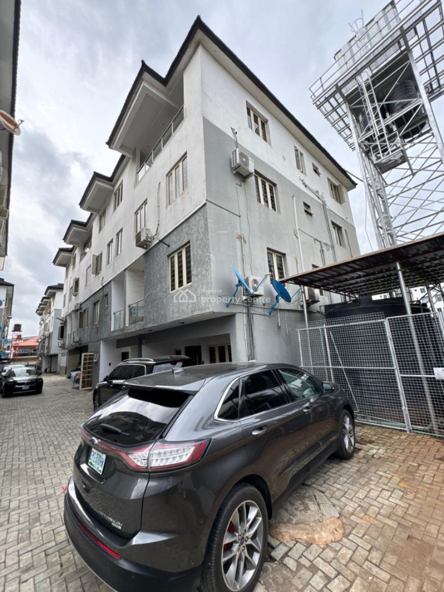Very Solid 4 Bedroom Terrace Duplex in a Private Estate, Surulere, Lagos, Block of Flats for Sale