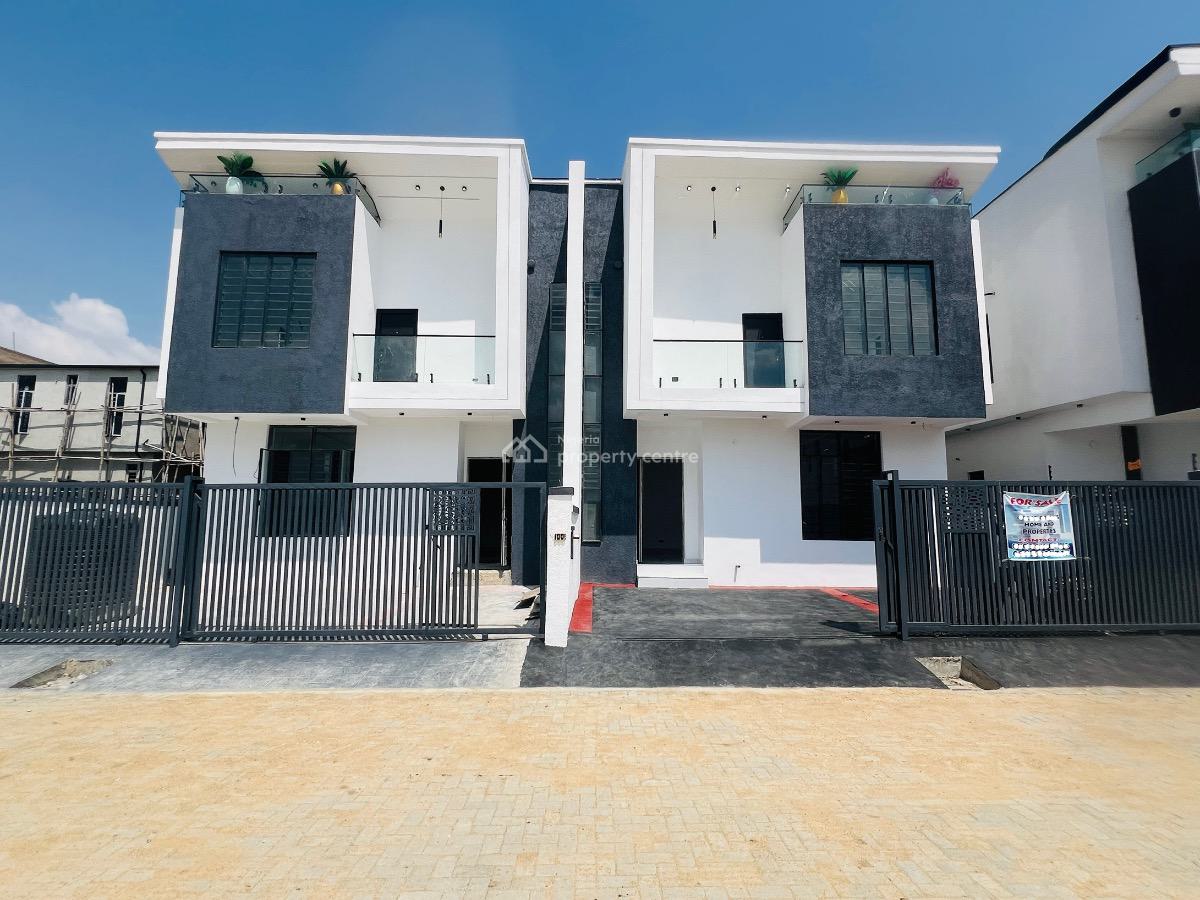 Tastefully Finished 4 Bedroom Duplex, Lekki Palm City Estate, Ajah, Lagos, Semi-detached Duplex for Sale