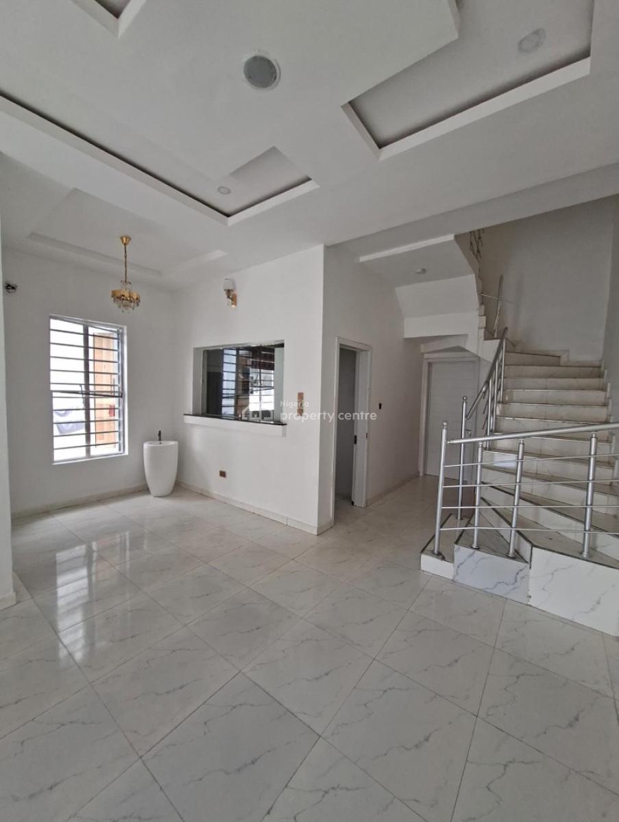 Lovely 4 Bedroom Semi Detached Duplex with Bq, Chevron, Lekki, Lagos, Semi-detached Duplex for Rent