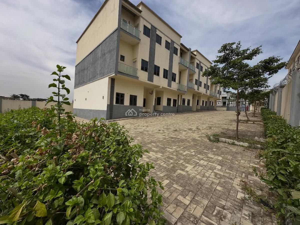 Brand New 4 Bedroom Terrace Duplex 2 Living Rooms + Boys Quarters, Life Camp, Abuja, Terraced Duplex for Sale
