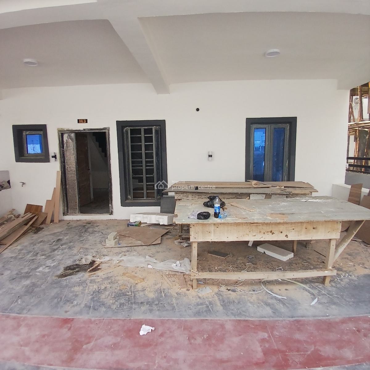 Very Spacious, Brand New 3 Bedroom Terrace Duplex with Bq, Chevron Toll Gate, Orchid Road, Lekki, Lagos, Terraced Duplex for Rent