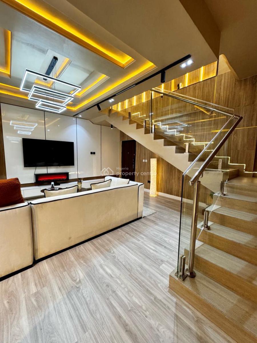 Luxury 4 Bedroom Water Front Pent Duplex, Osborn Foreshore Phase 2, Ikoyi, Lagos, Flat / Apartment Short Let